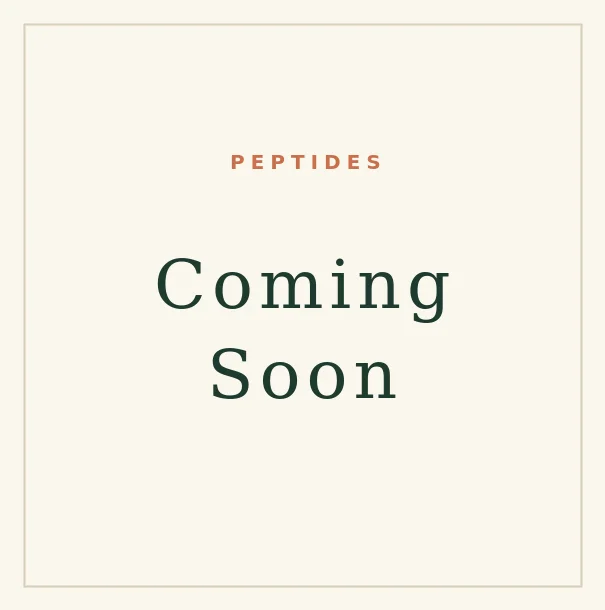 Peptide product photos will be added shortly